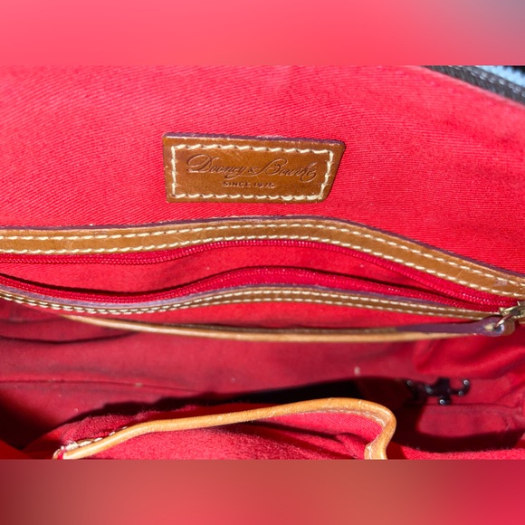 RARE! Dooney & Bourke " Sandbar " Tropical Print Satchel Purse. - Picture 5 of 9